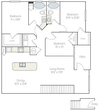 Floor plan 50-C1b