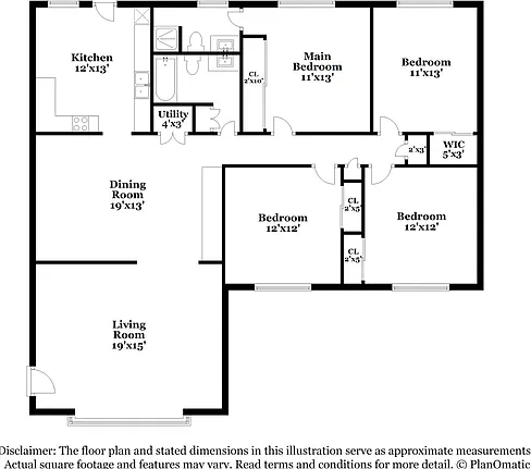 4 bed, 2.0 bath, 1676 sqft, $1,970 — Photo 2