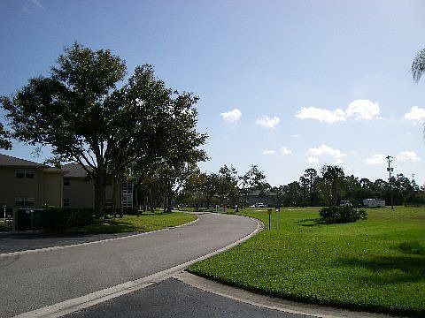 View of street going to Clubhouse