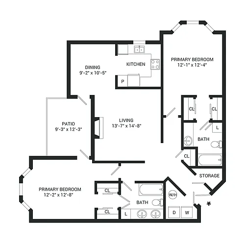 Floor plan B1
