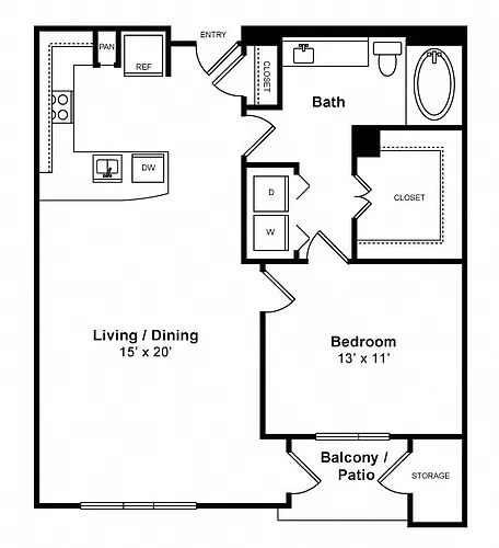 Floor plan Sincerity - Mid-Rise