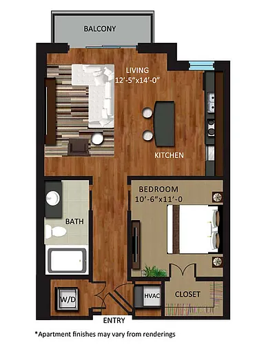 Floor plan A2-R
