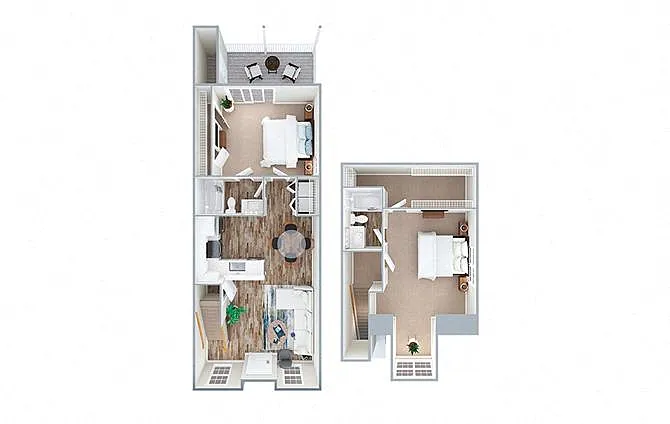 Floor plan B2A