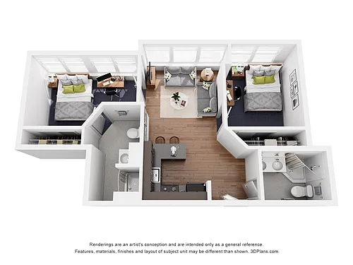 Floor plan B3 Floor Plan