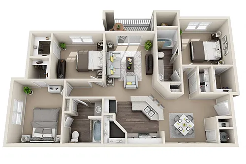 Floor plan C- The Clinton