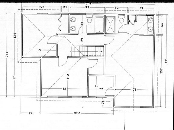 2nd Floor Room Sizes