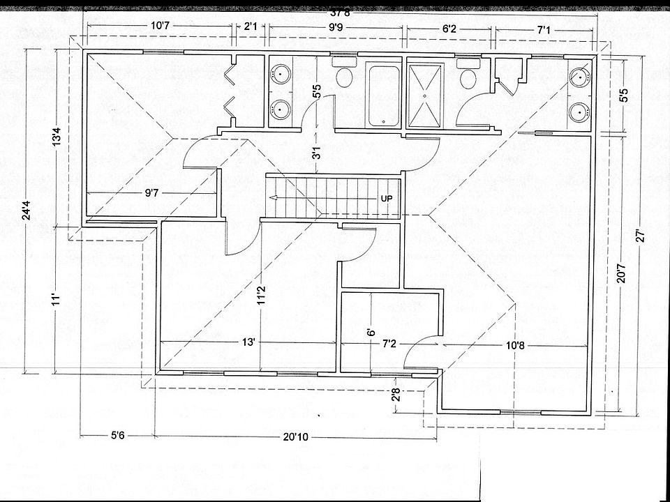 2nd Floor Room Sizes