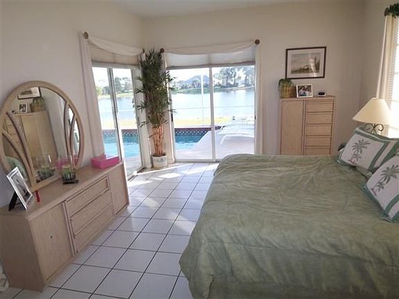 Lake views from oversized Master