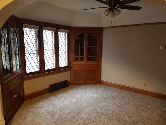 Dining Room with Built-in China Cabinets