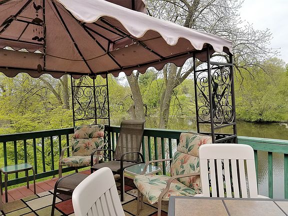 Patio Looking at the River