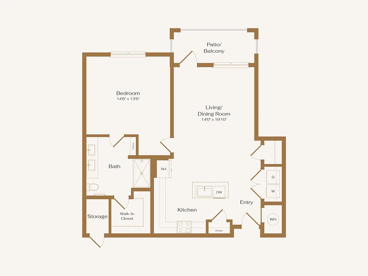 Floor plan The Candor