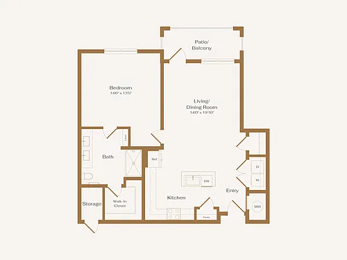 Floor plan The Candor