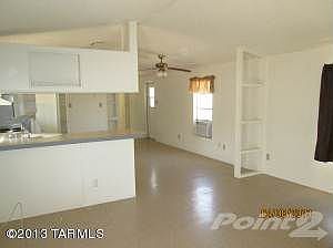 living room to kitchen