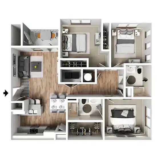 Floor plan 3X2