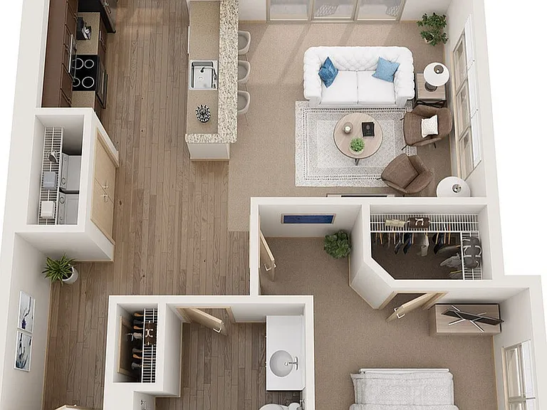 Floor Plan B5 | The Woodlands Apartments | Apartments in Menomonee Falls, WI Floor Plan B5 | The Woodlands Apartments | Apartments in Menomonee Falls, WI