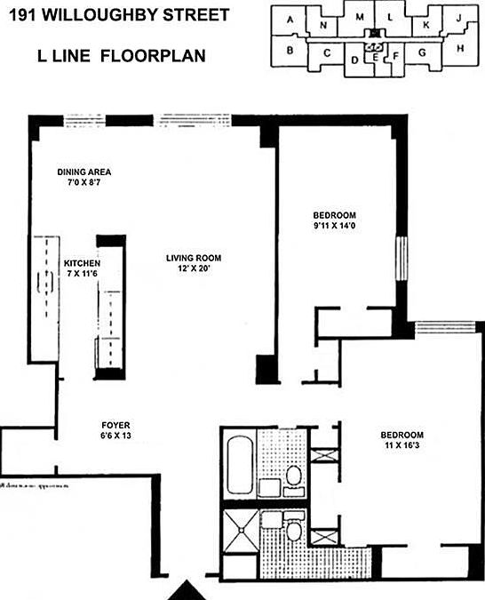 2nd image of 191 Willoughby St APT 9L