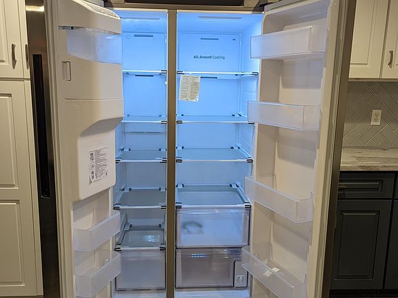 inside of refrigerator
