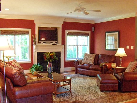 Family room with surround sound