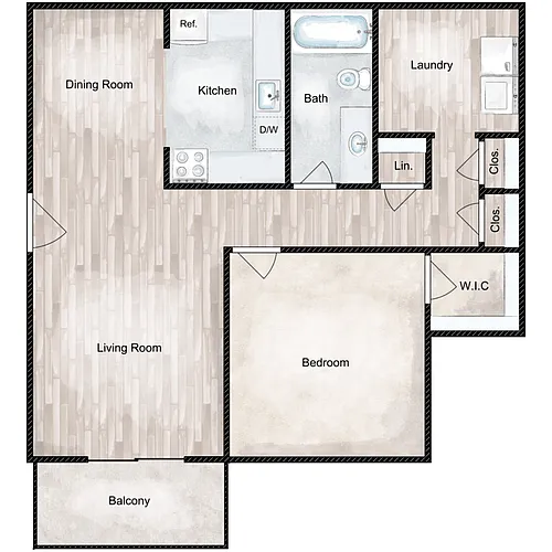 Floor plan Lotus