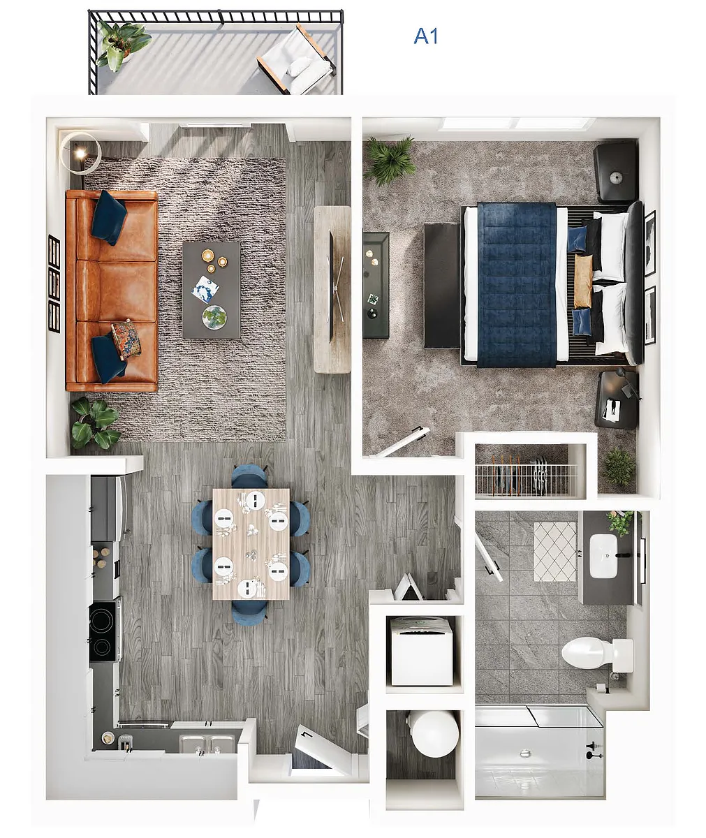 Floor plan A1