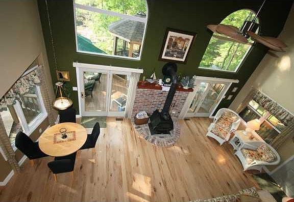 Hearth Room from Loft