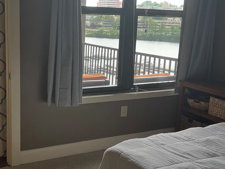 view from bedroom on the right side of condo