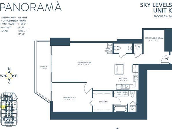 Panorama Tower | 1100 Brickell Bay Dr, Miami, FL