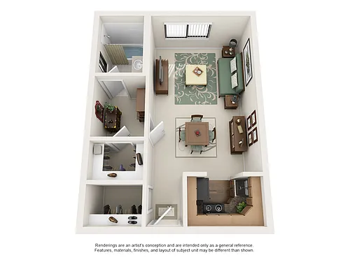 Floor plan Studio