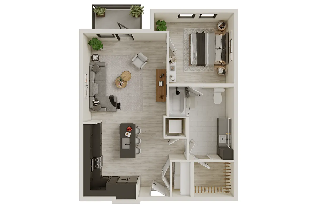 Floor plan Metro