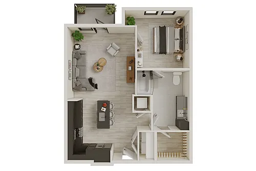 Floor plan Metro