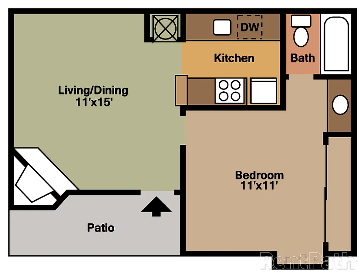Floor plan Renovated A