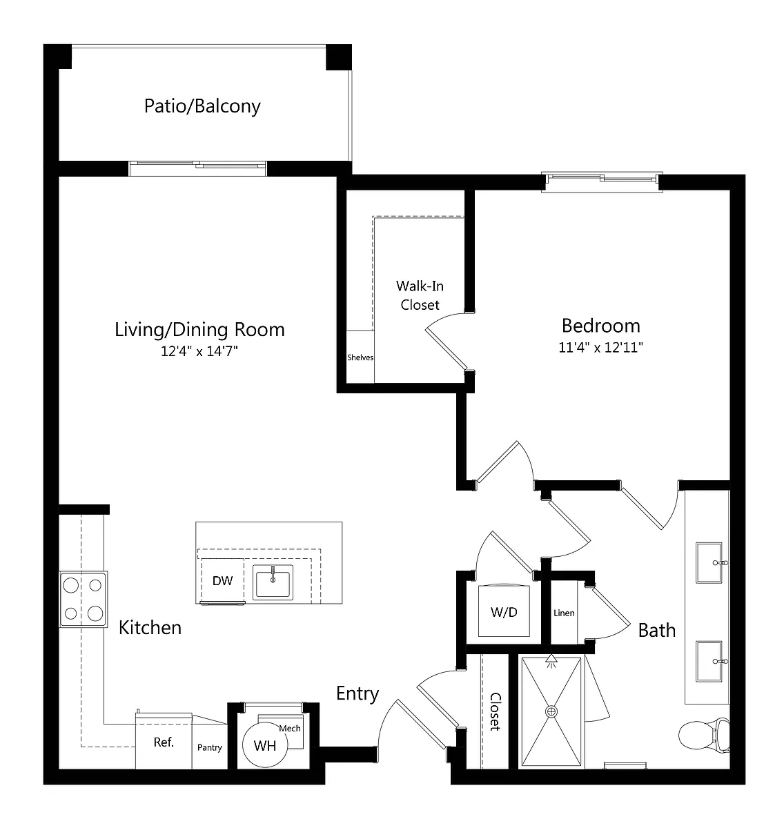 Floor plan A2