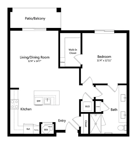 Floor plan A2