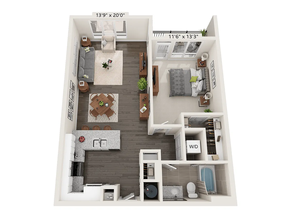 Floor plan Granite