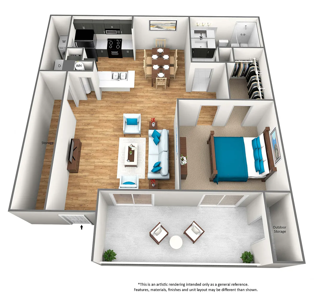 Floor plan The Braden