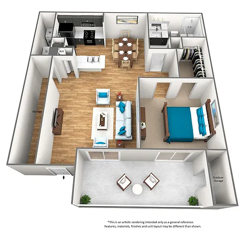Floor plan The Braden