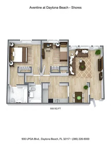 Floor plan Shores