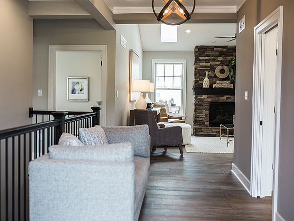 The Paige Garden Home design features an inviting main entryway