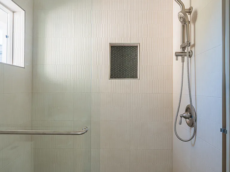Downstairs shower