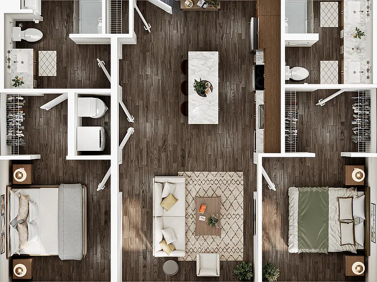 Lusso Two Bedroom W2A Lusso Two Bedroom W2A