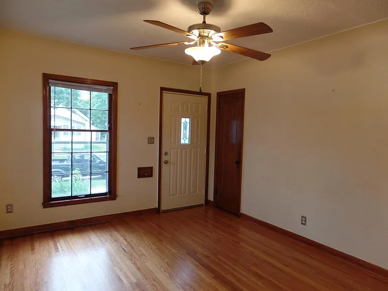 Front door/Living Room plus coat closet.