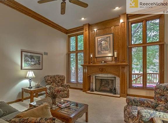 The Great Room also offers 12 ft. ceilings also with large windo