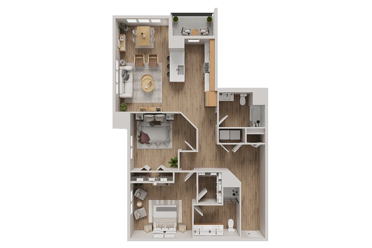 Floor plan Valley Oak