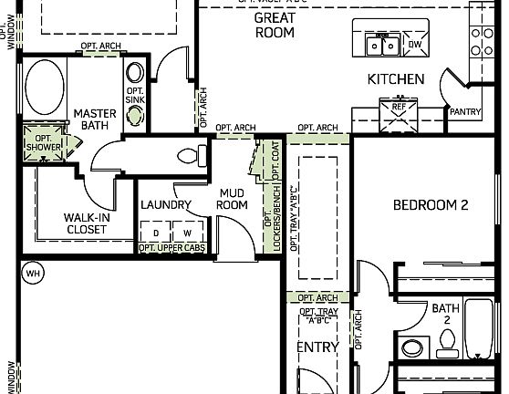 Woodside Homes - Lot 9915 - Sage