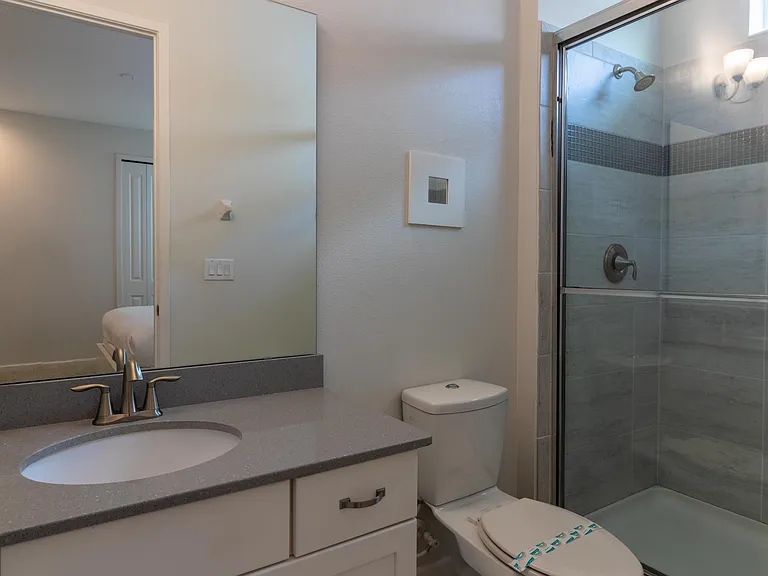 Bedroom #4
Inside private bathroom