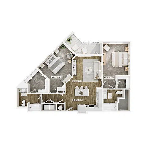 Floor plan B4