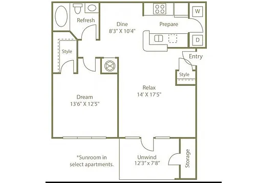 Floor plan THE SAVANNAH