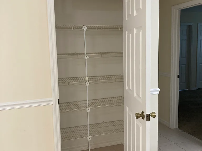 Full size closet pantry
