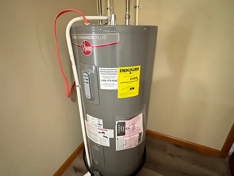 New large hot water heater