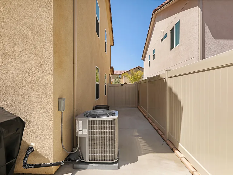 Backyard Side View